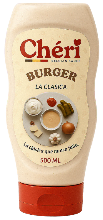 Envase Salsa Burger Chéri Sauces